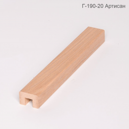 Декоративная рейка МДФ Andlen Decor Г-190-20 (4 цвета)
