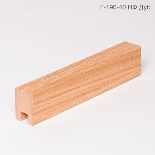 Декоративная рейка МДФ Andlen Decor Г-190-40 (5 цветов)