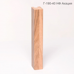 Декоративная рейка МДФ Andlen Decor Г-190-40 (5 цветов)