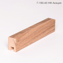 Декоративная рейка МДФ Andlen Decor Г-190-40 (5 цветов)
