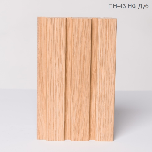 Реечная панель МДФ модель ПН-43 (6 цветов)