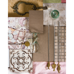 Серый вельвет 15x82.55x330.2мм Таверн