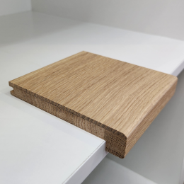 Обшивка ступенька дуб 15x127x1400мм 1Коммон