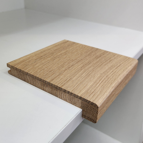 Обшивка ступенька дуб 15x127x1400мм Селект