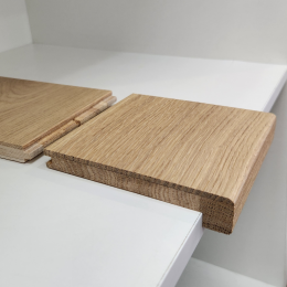 Обшивка ступенька дуб 15x127x1400мм 1Коммон