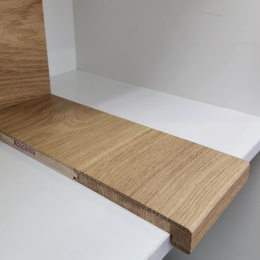 Обшивка ступенька дуб 15x127x1400мм 1Коммон