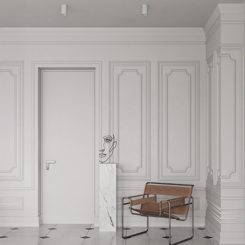 Плинтус под покраску Европласт 6.53.105 160x24x2000мм