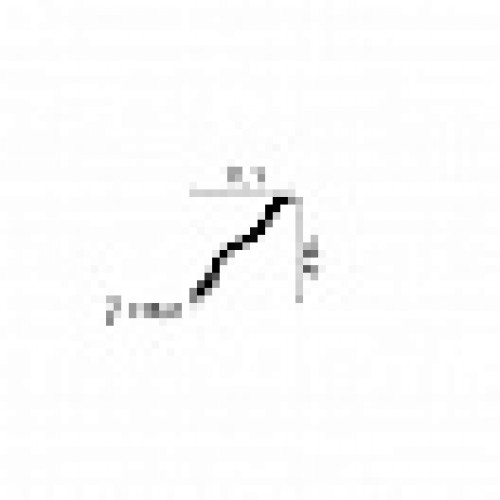 Карниз под покраску Orac Decor C333(F) 122x111x2000мм