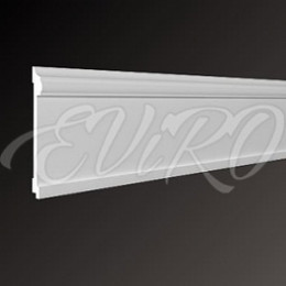 Молдинг гипсовый EViRO Модель 34 без орнамента 193x24x1000мм
