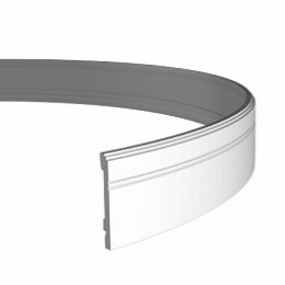 Плинтус под покраску Европласт 1.53.103 110x15x2000мм