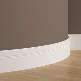 Плинтус под покраску Европласт 1.53.103 110x15x2000мм