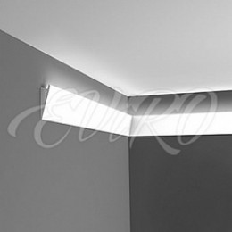Плинтус гипсовый EViRO Модель 3 LED 29x97x1000мм