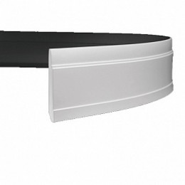 Плинтус под покраску Европласт 1.53.102 150x22x2000мм