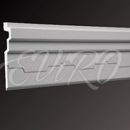 Карниз гипсовый EViRO Модель 65 с орнаментом 171x33x1000мм