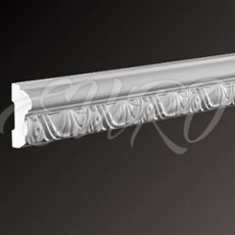 Молдинг гипсовый EViRO Модель 37 с орнаментом 58x28x1000мм
