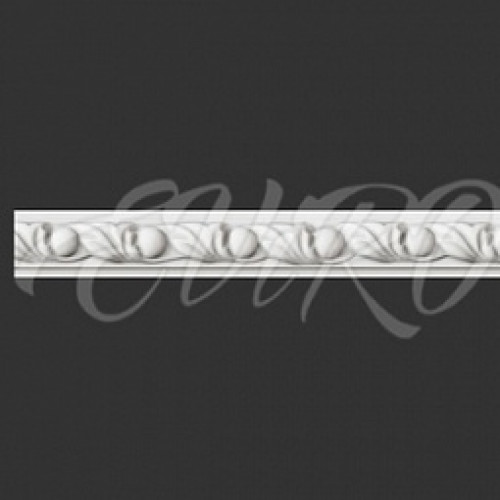Молдинг гипсовый EViRO Модель 55 с орнаментом 23x17x1000мм