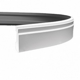 Плинтус под покраску Европласт 1.53.101 110x26x2000мм