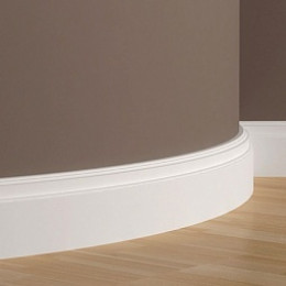 Плинтус под покраску Европласт 1.53.101 110x26x2000мм