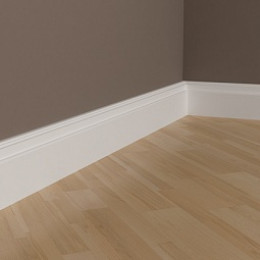 Плинтус под покраску Европласт 1.53.101 110x26x2000мм