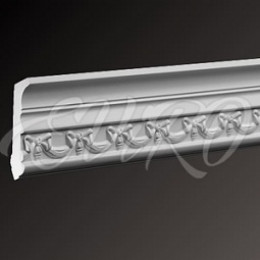 Карниз гипсовый EViRO Модель 32 с орнаментом 83x56x1000мм