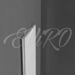 Молдинг гипсовый EViRO Модель 48 без орнамента 169x9x1000мм