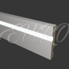 Плинтус гипсовый EViRO Модель 4 LED 12x100x1250мм