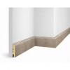 Плинтус МДФ Cosca decor WP07 Дуб Серо-коричневый экошпон 80x16x2400мм
