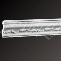 Карниз гипсовый EViRO Модель 33 с орнаментом 70x40x1000мм