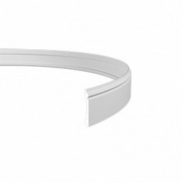 Плинтус под покраску Европласт 1.53.108 121x14x2000мм