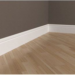 Плинтус под покраску Европласт 1.53.108 121x14x2000мм