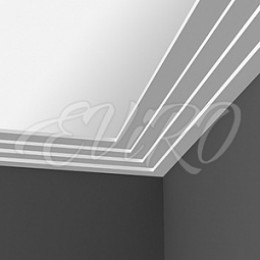 Карниз гипсовый EViRO Модель 23 под LED 45x196x1000мм