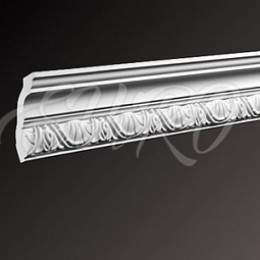 Карниз гипсовый EViRO Модель 45 с орнаментом 70x55x1000мм