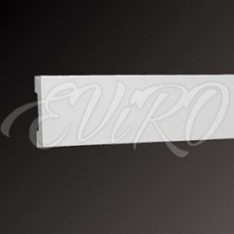 Молдинг гипсовый EViRO Модель 50 без орнамента 46x10x1000мм