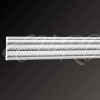Молдинг гипсовый EViRO Модель 8 с орнаментом 100x21x1000мм