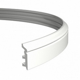 Плинтус под покраску Европласт 1.53.107 80x22x2000мм