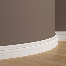 Плинтус под покраску Европласт 1.53.107 80x22x2000мм