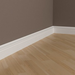 Плинтус под покраску Европласт 1.53.107 80x22x2000мм