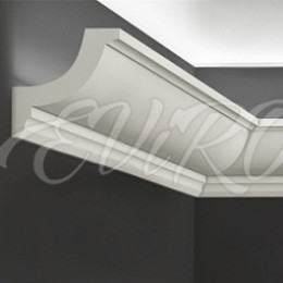 Карниз гипсовый EViRO Модель 35 под LED 55x55x1000мм