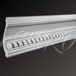 Карниз гипсовый EViRO Модель 68 с орнаментом 84x188x1000мм
