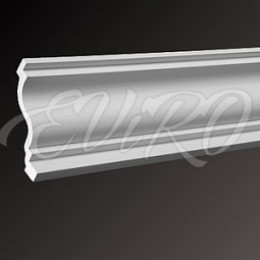 Карниз гипсовый EViRO Модель 38 без орнамента 91x95x1000мм