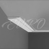 Карниз гипсовый EViRO Модель 30 без орнамента 12x75x1000мм