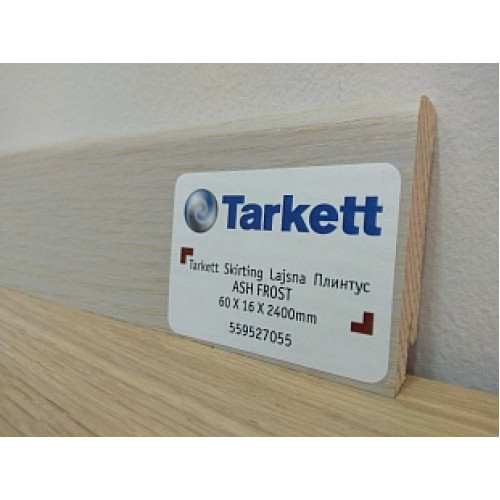 Плинтус Tarkett Ясень Фрост 60x16x2400мм