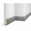 Плинтус МДФ Cosca decor WP07 Бетон экошпон 80x16x2400мм