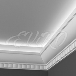 Карниз гипсовый EViRO Модель 13 под LED 155x121x1000мм