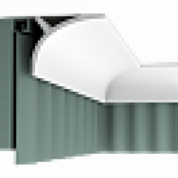 Карниз для штор под покраску Orac Decor C991 110x140x2000мм