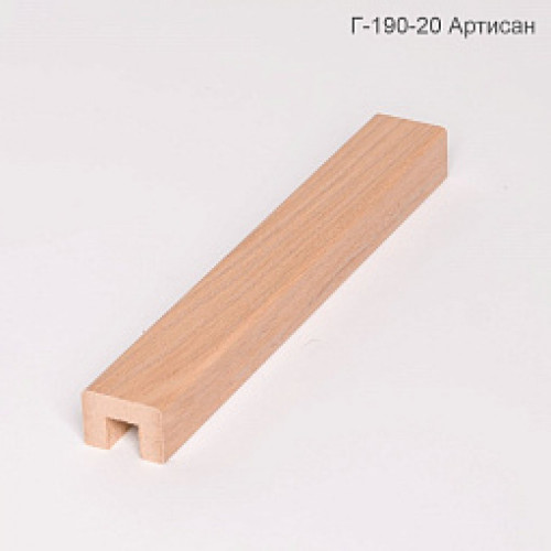 Декоративная рейка МДФ Andlen Decor Г-190-20 (4 цвета)