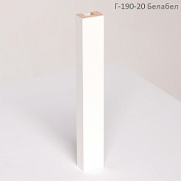 Декоративная рейка МДФ Andlen Decor Г-190-20 (4 цвета)