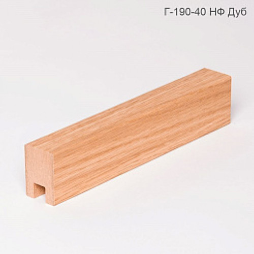 Декоративная рейка МДФ Andlen Decor Г-190-40 (5 цветов)