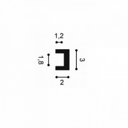 Плинтус Orac CX190 20x30x2000мм