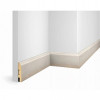 Плинтус МДФ Cosca decor WP07 Дуб Коттон экошпон 80x16x2400мм